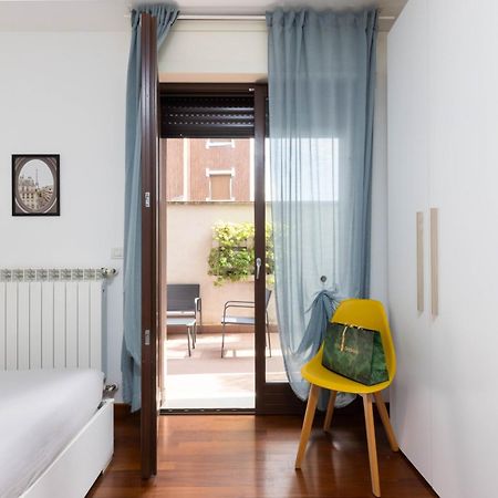 Ferienwohnung Terrace Milan Con Parcheggio Incluso Exterior foto