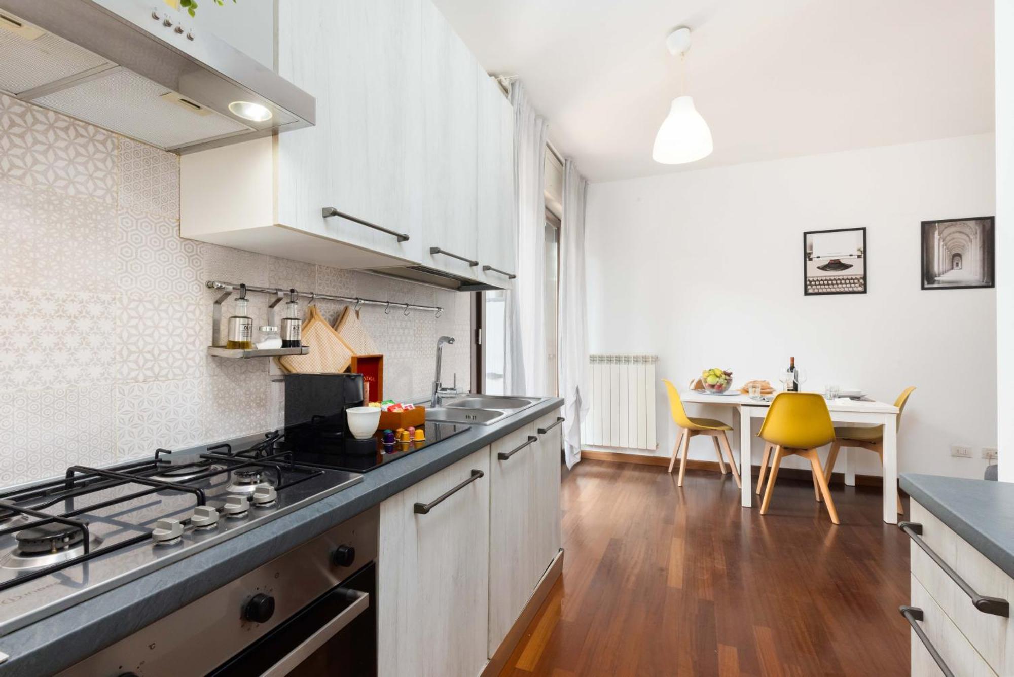 Ferienwohnung Terrace Milan Con Parcheggio Incluso Exterior foto