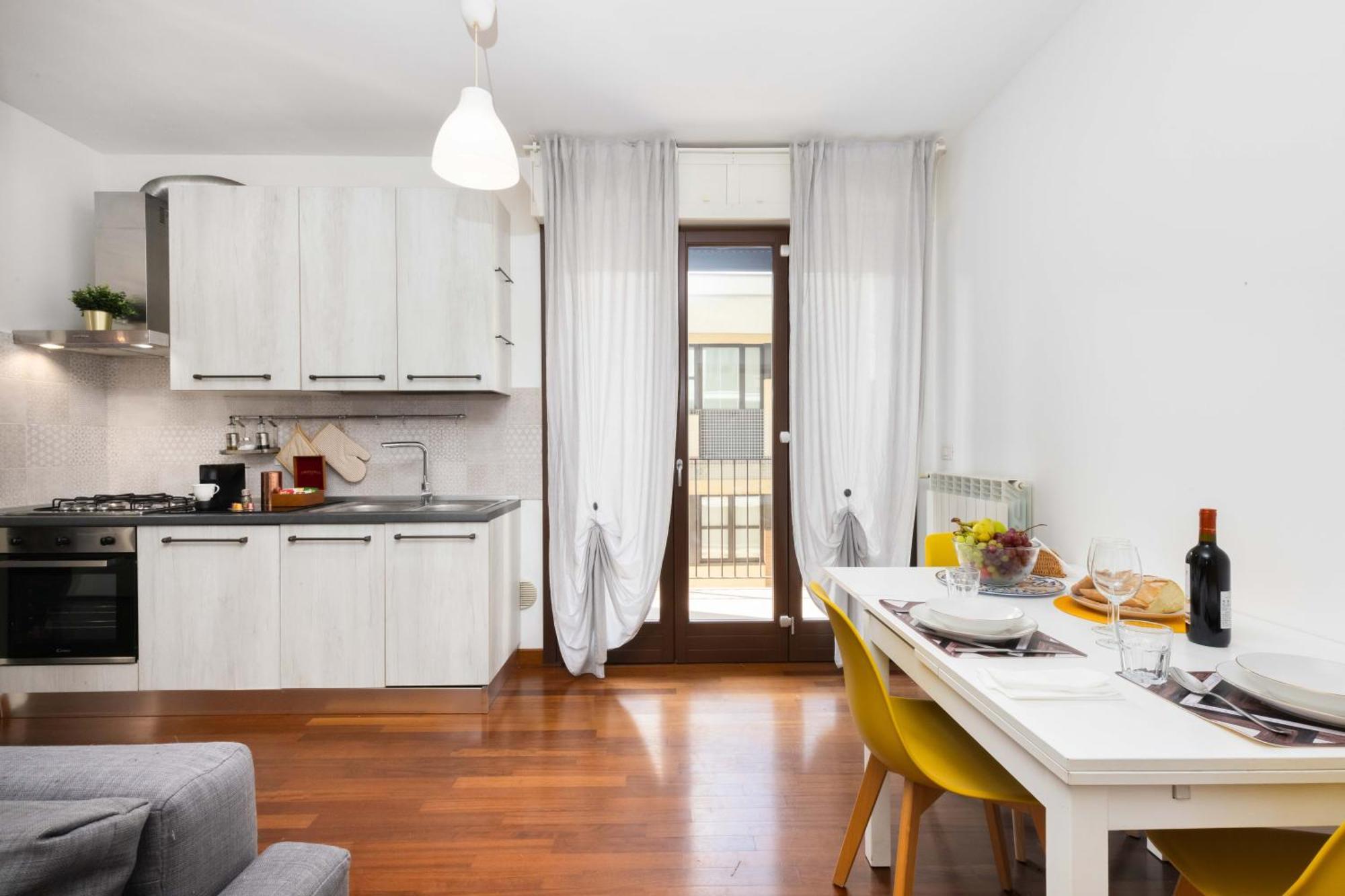 Ferienwohnung Terrace Milan Con Parcheggio Incluso Exterior foto